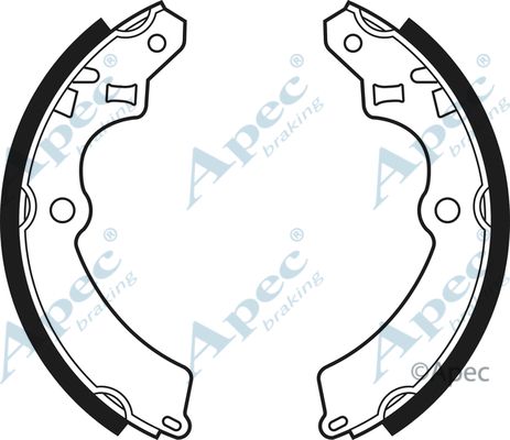 APEC BRAKING Jarrukenkäsarja SHU405